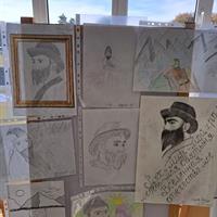 конкурс рисунков в рамках недели празднования 164-й годовщины со Дня рождения К.Л.Хетагурова