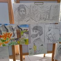 конкурс рисунков в рамках недели празднования 164-й годовщины со Дня рождения К.Л.Хетагурова